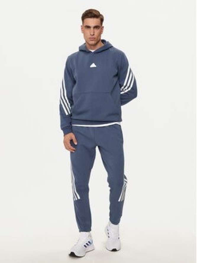 adidas Bluza Future Icons 3-Stripes IR9224 Niebieski Regular Fit