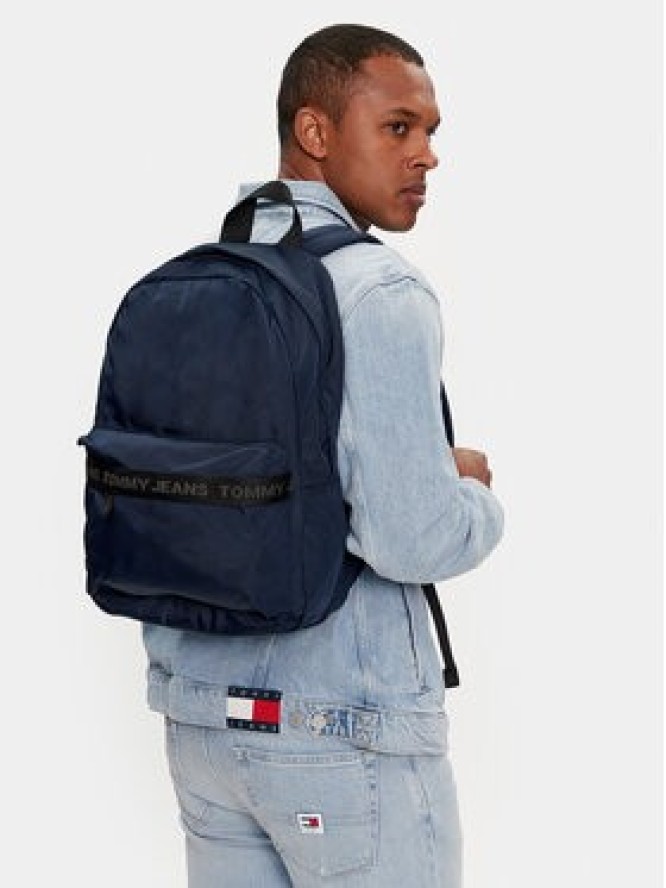 Tommy Jeans Plecak Tjm Essential Dome Backpack AM0AM11175 Granatowy