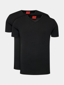 Hugo Komplet 2 t-shirtów 50325417 Czarny Slim Fit