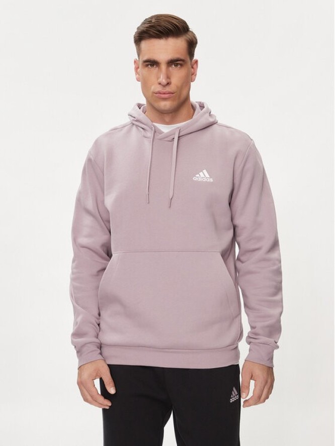 adidas Bluza Essentials IN0328 Fioletowy Regular Fit