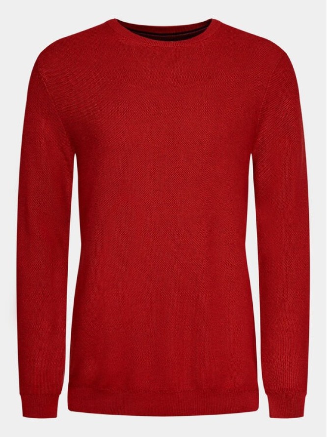Pierre Cardin Sweter 50600/000/5040 Czerwony Regular Fit