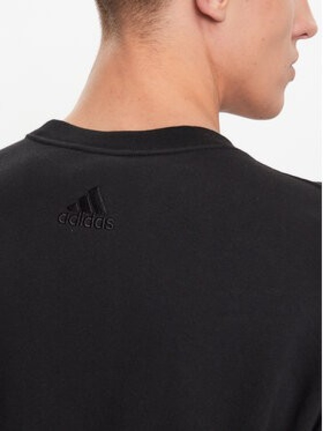 adidas Bluza Essentials French Terry Big Logo Sweatshirt IJ8583 Czarny Regular Fit