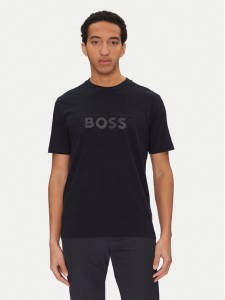 BOSS T-Shirt 50531271 Granatowy Regular Fit