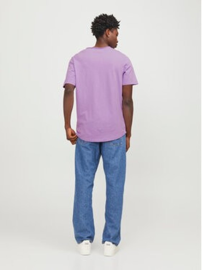 Jack&Jones T-Shirt Basher 12182498 Fioletowy Regular Fit