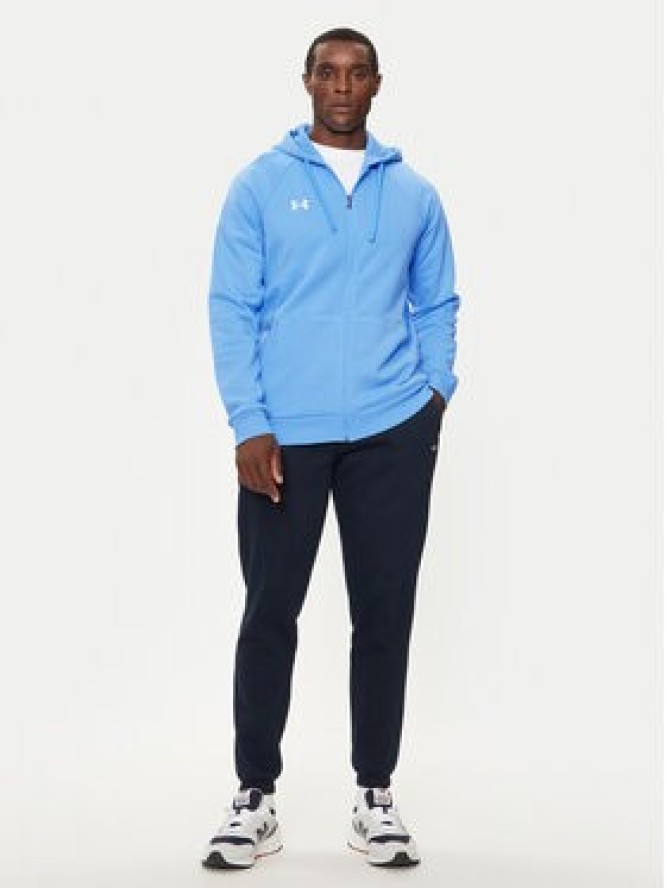 Under Armour Bluza Ua Rival Fleece 1379767 Niebieski Loose Fit