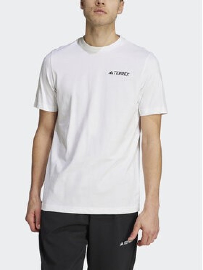 adidas T-Shirt IL2648 Biały Regular Fit