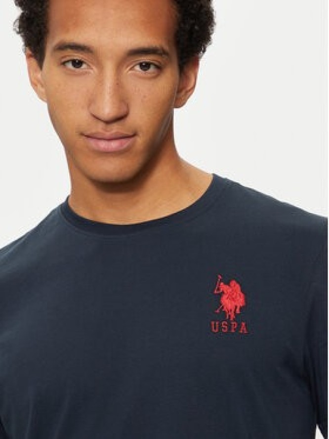 U.S. Polo Assn. T-Shirt MUP3311 Granatowy Slim Fit