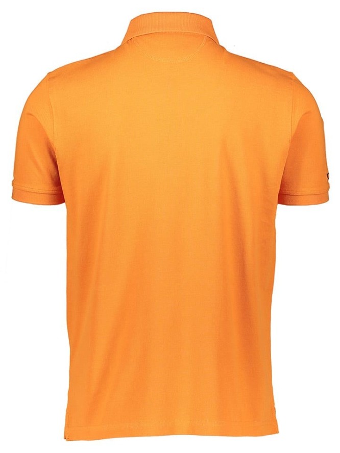 La Martina Koszulka polo w kolorze pomarańczowym rozmiar: M