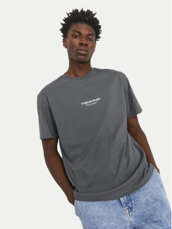 Jack&Jones T-Shirt Vesterbro 12240121 Szary Relaxed Fit