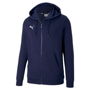 Bluza męska Puma teamGOAL 23 Casuals Hooded Jacket granatowa