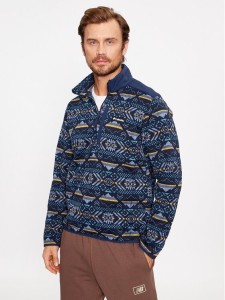 Columbia Polar Sweater Weather™ II Printed Half Zip Niebieski Regular Fit