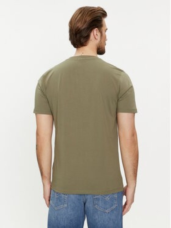 Replay T-Shirt M6795.000.2660 Zielony Regular Fit