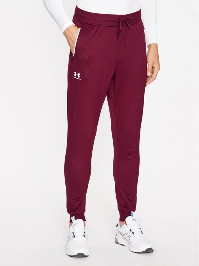 Under Armour Spodnie dresowe Sportstyle Tricot Jogger 1290261 Bordowy Loose Fit