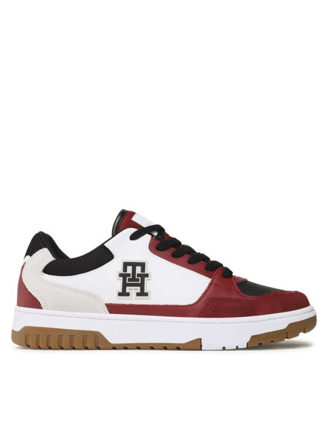 Tommy Hilfiger Sneakersy Basket Street Mix FM0FM04695 Biały