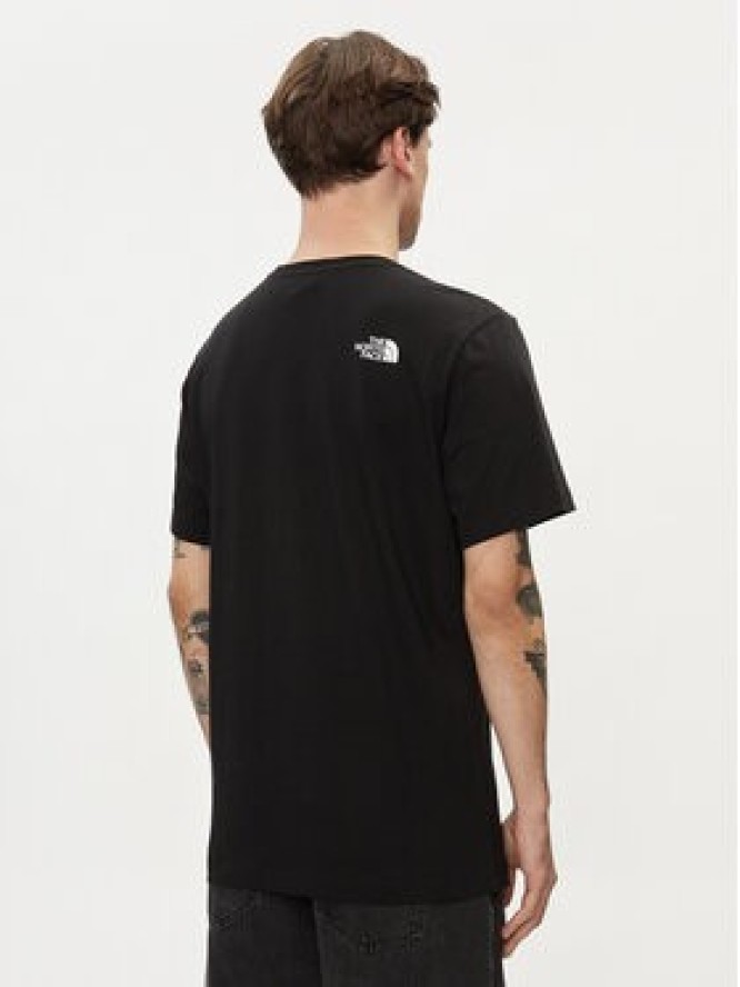 The North Face T-Shirt Easy NF0A87N5 Czarny Regular Fit