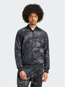 adidas Bluza Camo SSTR IS0252 Czarny Regular Fit