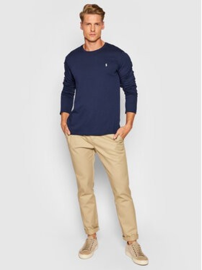 Polo Ralph Lauren Longsleeve Sle 714844759002 Granatowy Regular Fit