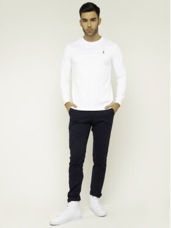 Polo Ralph Lauren Longsleeve 710760121 Biały Slim Fit