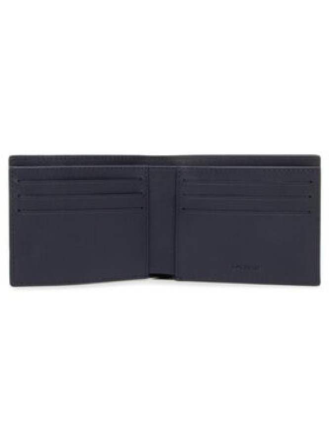 Lacoste Duży Portfel Męski Small Billfold NH1115FG Granatowy