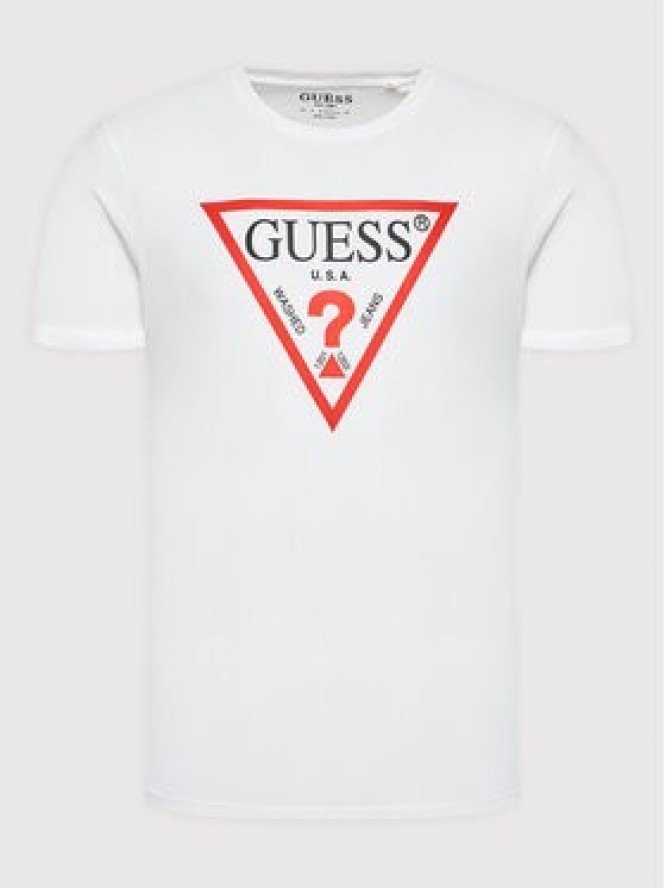 Guess T-Shirt M2GI68 KBA60 Biały Regular Fit