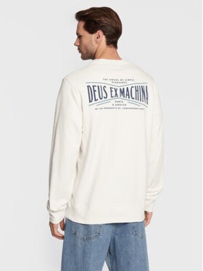 Deus Ex Machina Bluza Avenue DMF228377 Biały Regular Fit