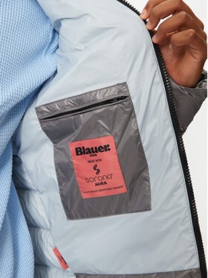 Blauer Kurtka puchowa 24WBLUC02055 005958 Szary Regular Fit