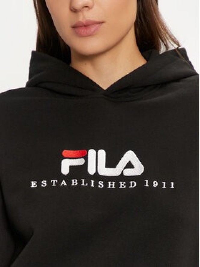 Fila Bluza Unisex Brunssum FAU0145 Czarny Regular Fit