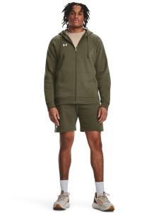 Bluza dresowa męska Under Armour UA Rival Fleece Fz Hoodie - khaki