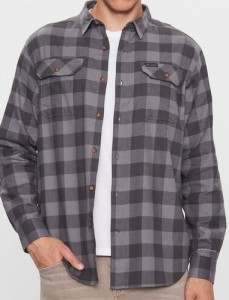 Columbia Koszula Flare Gun™ Stretch Flannel Szary Regular Fit