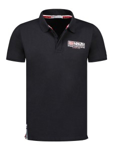 Geographical Norway Koszulka polo "Koffroy" w kolorze czarnym rozmiar: S