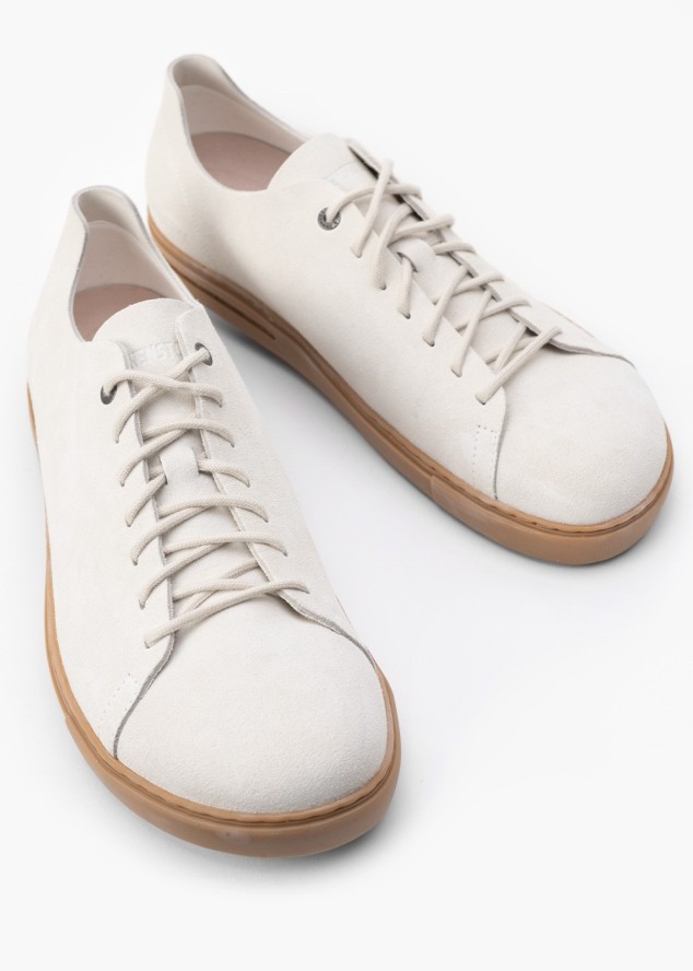 Sneakersy męskie BIRKENSTOCK BEND LOW DECON LENB ANTIQUE WHITE