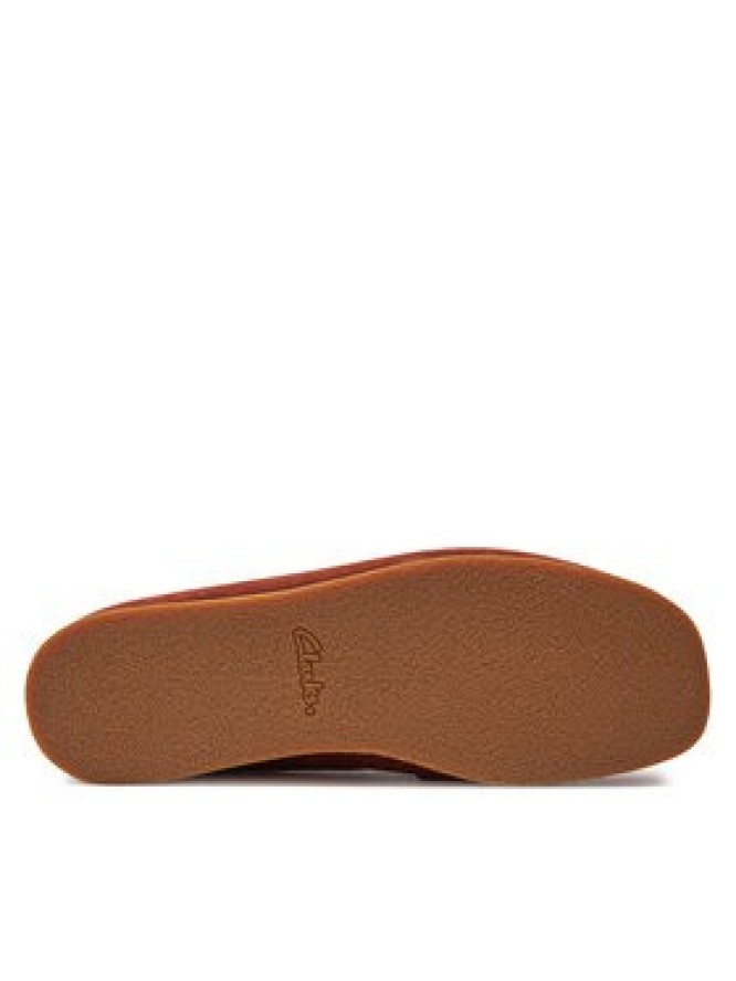 Clarks Półbuty Wallabee Evo 26178278 Pomarańczowy