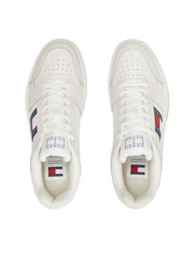 Tommy Jeans Sneakersy The Brooklyn Leather EM0EM01429 Biały