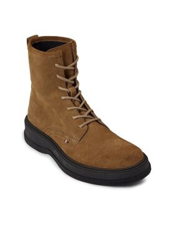 Tommy Hilfiger Trzewiki Th Everyday Core Suede Boot FM0FM04660 Brązowy