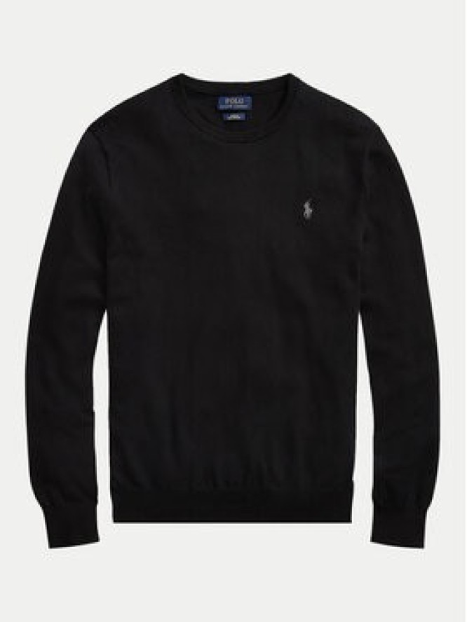 Polo Ralph Lauren Sweter Ls 710684957008 Czarny Slim Fit