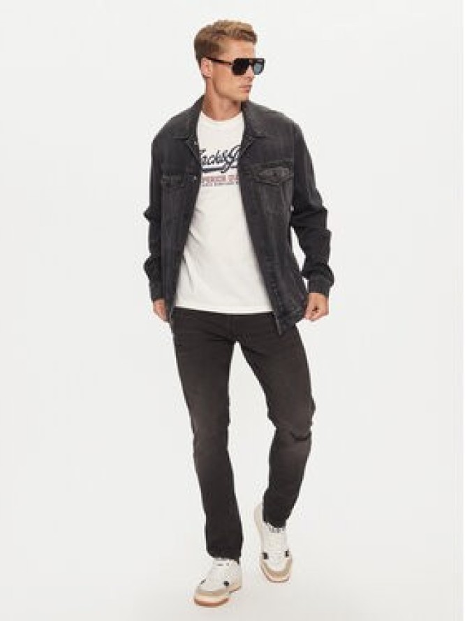 Jack&Jones Jeansy Glenn 12259148 Czarny Slim Fit