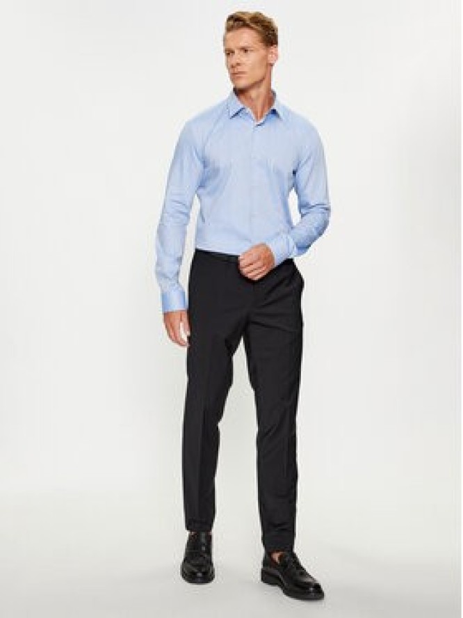 Hugo Koszula 50494500 Niebieski Slim Fit