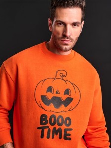 Bluza Halloween - pomarańczowy