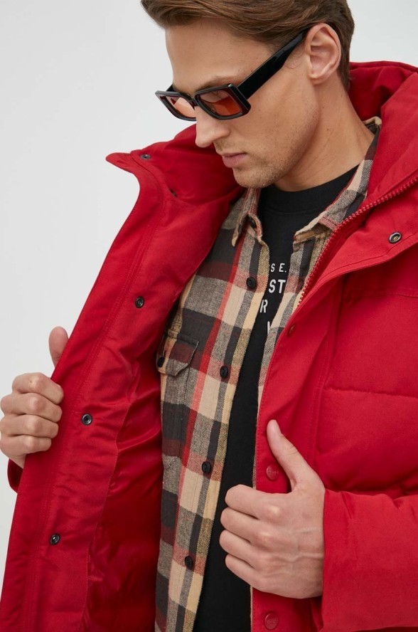 WRANGLER BODYGUARD MĘSKA KURTKA ZIMOWA RED W4B2WWX47