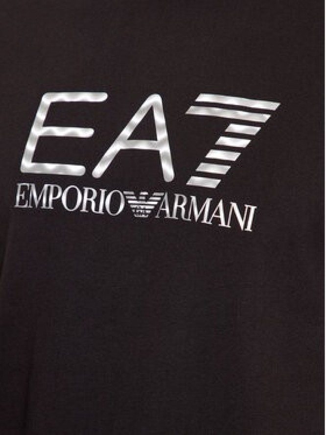 EA7 Emporio Armani T-Shirt 6RPT37 PJ3BZ 1200 Czarny Regular Fit