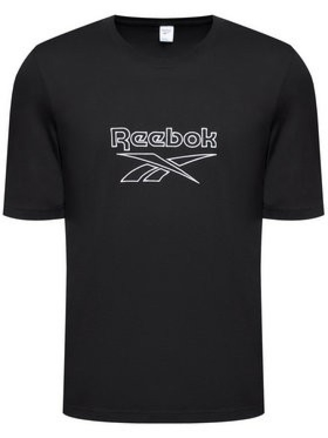 Reebok T-Shirt Classics Vector GU3886 Czarny Oversize