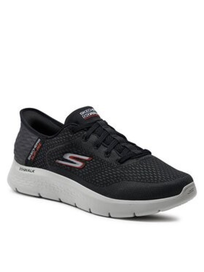 Skechers Sneakersy Go Walk Flex-New World 216505/BKOR Czarny