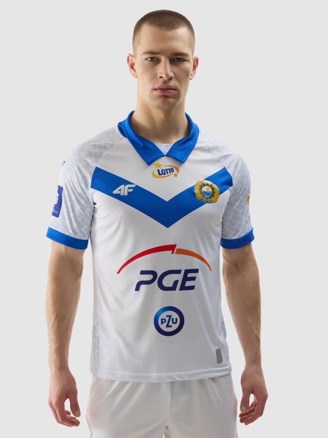 Koszulka klubowa retro z sezonu 2022/23 oraz 2023/24 męska 4F x Stal Mielec - biała