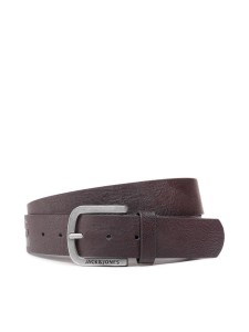 Jack&Jones Pasek Męski Jacharry Belt Noos 12120697 Brązowy