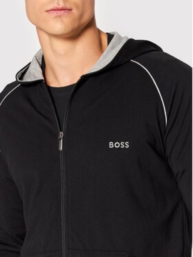 Boss Bluza Mix&Match 50469540 Czarny Regular Fit