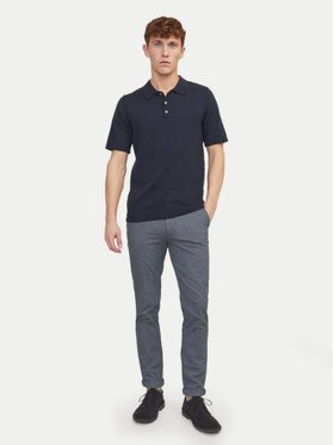 Jack&Jones Chinosy Marco 12206199 Niebieski Slim Fit