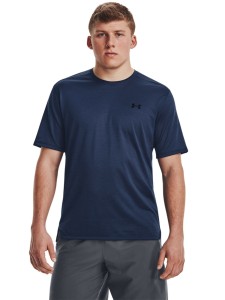 UA Koszulka treningowa męska Under Armour UA Tech Vent Ss - granatowa