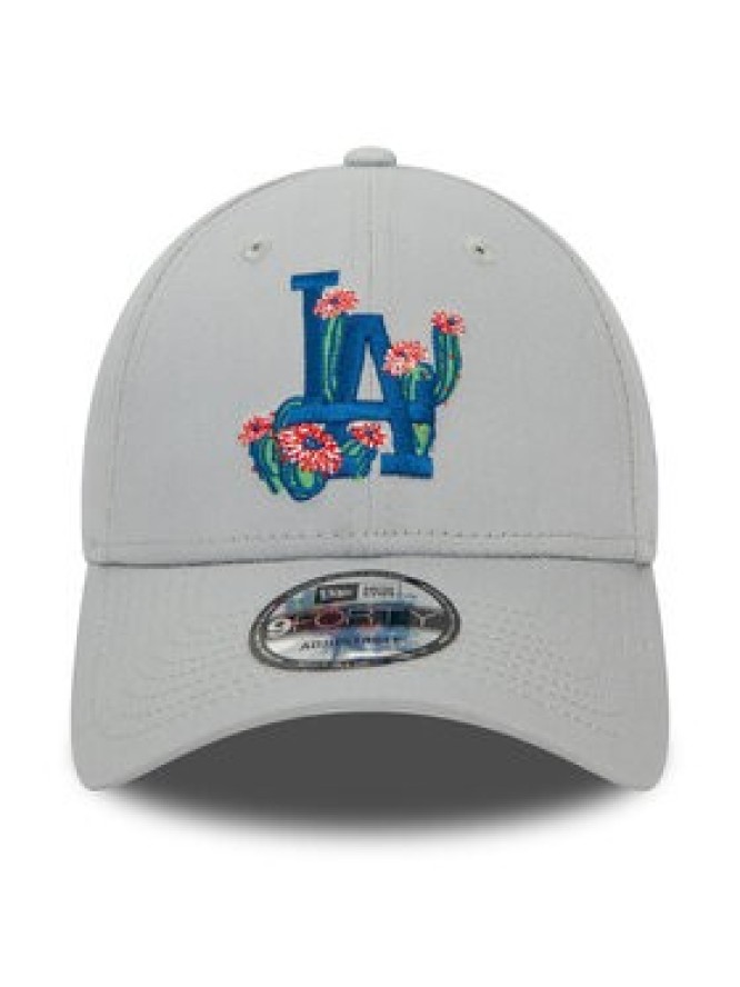 New Era Czapka z daszkiem Flower Icon 940 La Dodgers 60435114 Szary