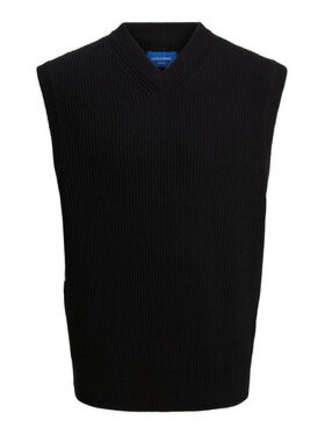 Jack&Jones Sweter Rib 12241167 Czarny Regular Fit