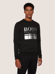 Boss Bluza Salbo 1 50434921 Czarny Slim Fit